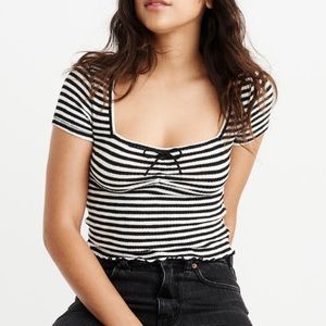 Striped Abercrombie top